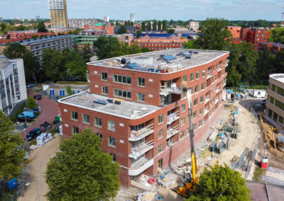 Nieuwbouw appartementencomplex Treslinglokatie Groningen